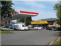 Holtspur: Esso service station