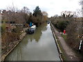 South along the Oxford Canal from Aristotle Bridge, Oxford