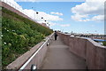 Ramp up to South Marine Drive, Bridlington