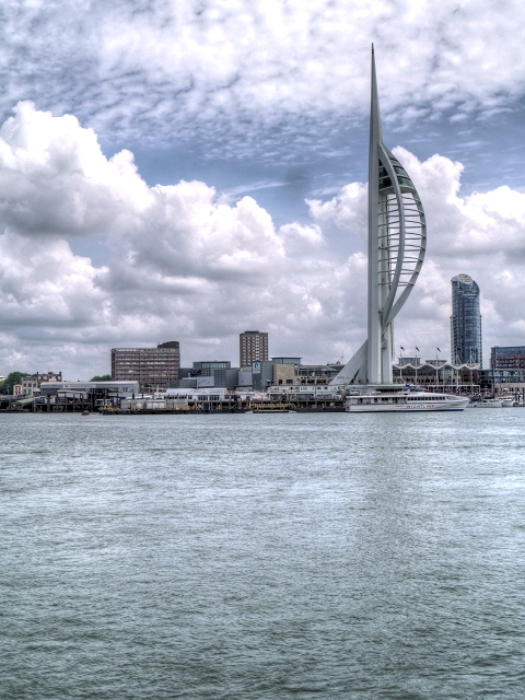 Portsmouth Harbour and the Spinnaker Tower