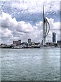 SZ6299 : Portsmouth Harbour and the Spinnaker Tower by David Dixon