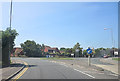 A365 roundabout junction with Falcon Way