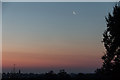 TQ3095 : Waning Moon in the Morning over Enfield by Christine Matthews