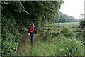 Footpath alongside Huddleston Old Wood