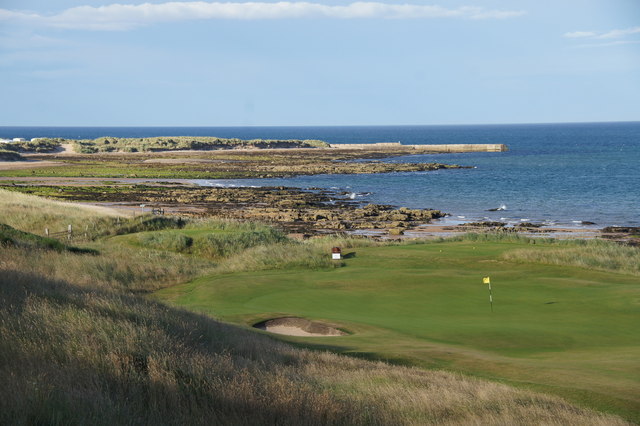 Embo Links and the north end of Royal Dornoch Golf Course