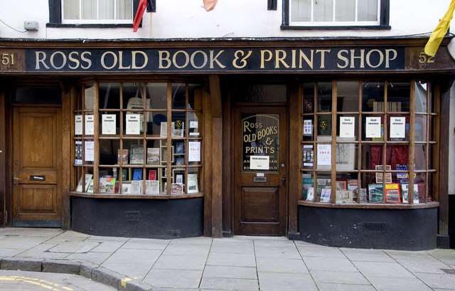 Ross Old Book and Print shop © Stuart Wilding :: Geograph Britain and ...