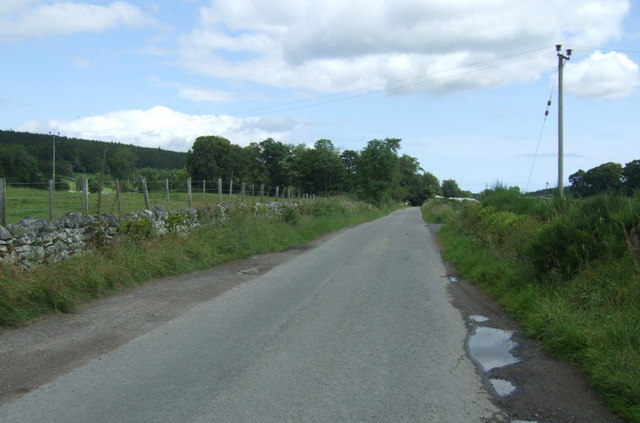 Heading north east on National Cycle Route 1, Scotsburn 