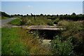 Farm bridge over Bishop Dyke