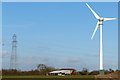 Wind turbine near Kibworth Beauchamp