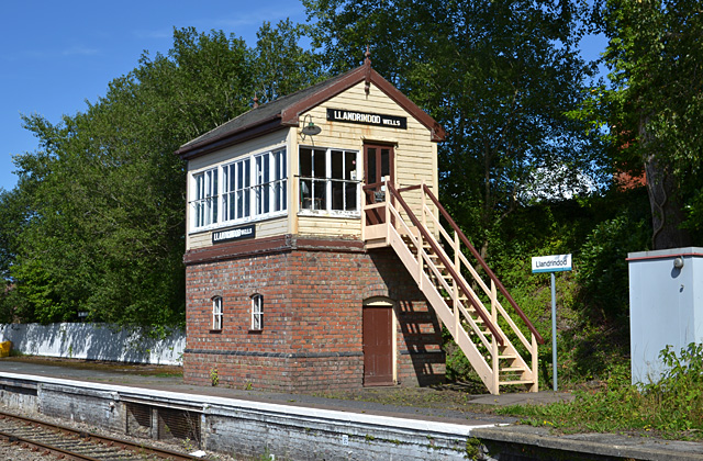 Llandrindod Wells signal box