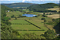 Looking down on Gwynllyn