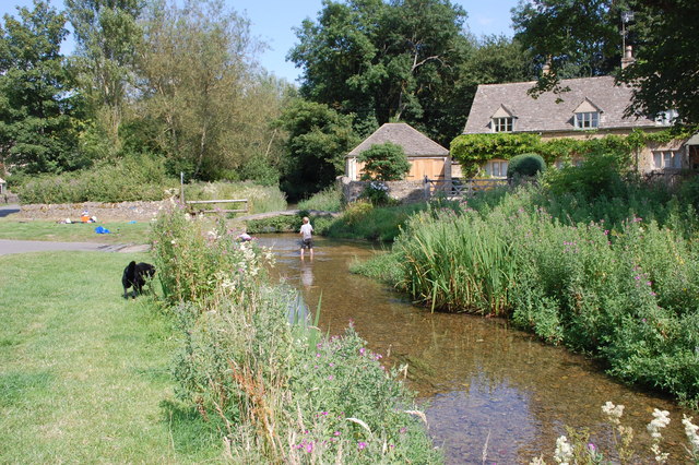 Ford at Upper Slaughter