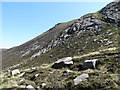 J3128 : Crags on the north-east side of Slieve Bearnagh by Eric Jones