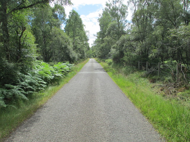 Minor road near Dulsie