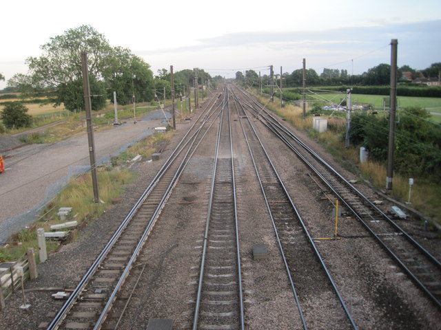 Tollerton 1st railway station (site),... © Nigel Thompson :: Geograph ...