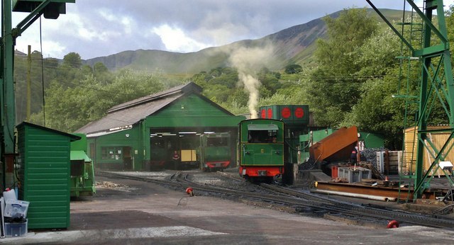 Getting up steam, Snowdon Mountain Railway