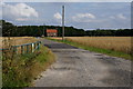 Farm track off Wheldrake Lane, Crockey Hill