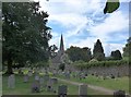 SU0996 : All Saints, Down Ampney: churchyard (a) by Basher Eyre