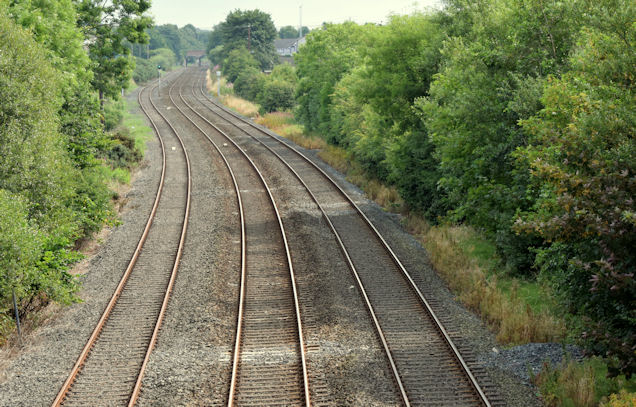 Railway lines, Knockmore, Lisburn (July... © Albert Bridge :: Geograph ...