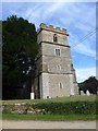 SU0995 : St John the Baptist church, Latton: tower by Basher Eyre