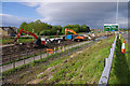 SD4563 : Drainage work, Heysham to M6 link road by Ian Taylor