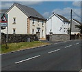 ST0189 : Recently-built house on the site of a former church, Trebanog by Jaggery