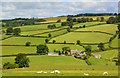 SS8727 : View to West Liscombe, near East Anstey, Devon by Edmund Shaw