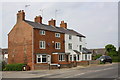 Broughton Road houses at Claypits Close junction