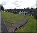 Path down to houses on the west side of Graig Wood Close, Newport