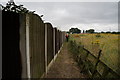 Path to the rear of  Muirfield Avenue, North Featherstone