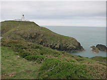 SM8941 : Strumble Head lighthouse by Hugh Venables