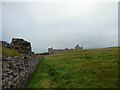 NU2521 : The Curtain Wall, Dunstanburgh Castle by Bill Henderson