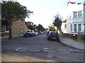 Coval Road at the junction of Temple Sheen Road