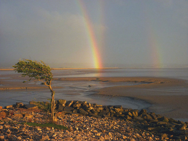 Rainbows off Jenny Brown's Point