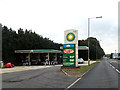 BP Fuel Filling Station on the A120 Coggeshall Road