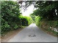 Road south of Heatree Cross