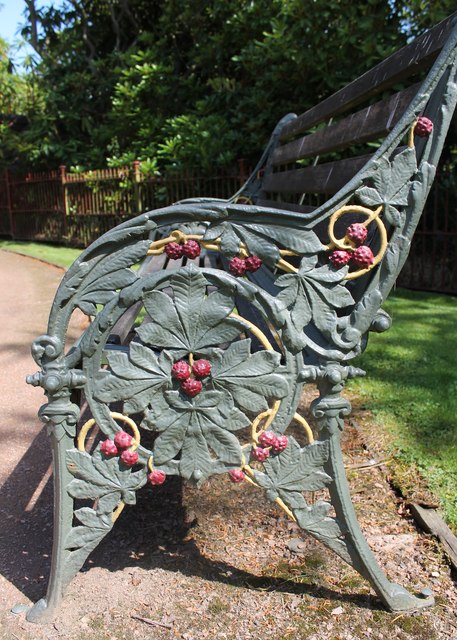 Bench at Wentworth Castle Gardens
