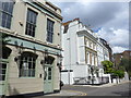 Approaching the junction  of Cheyne Walk and Cheyne Row