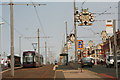 German built trams near "Cliffs" hotel