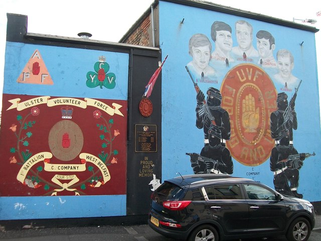 The 'C' Company, 1st Batt (West Belfast)... © Eric Jones cc-by-sa/2.0 ...