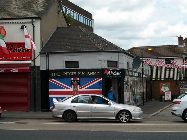 A McClean, Bookmakers, Shankill Road © Eric Jones cc-by-sa/2.0 :: Geograph Britain and Ireland