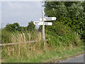 Fingerpost, Weston Road/Moorhouse Road, Egmanton