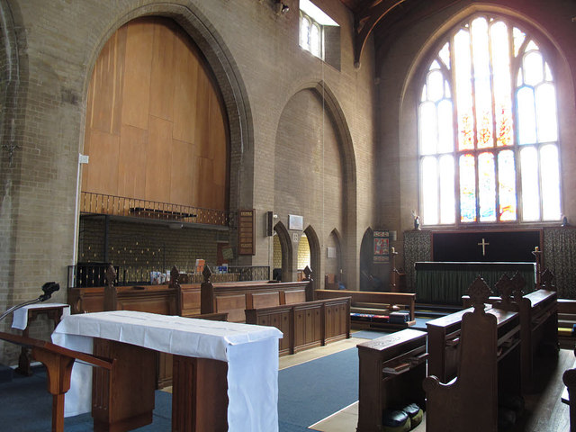 St Francis church: chancel