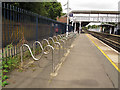 West Wickham railway station cycle rack