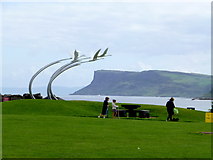 D1241 : Ballycastle seafront by Kenneth  Allen