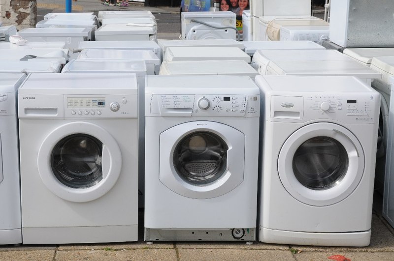 Washing machines © Philip Halling cc-by-sa/2.0 :: Geograph Britain and ...