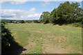 Field entrance near Malherbie Court, Knowle St Giles