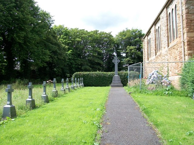 Passionists' burial plot at Holy Cross Church, Ardoyne