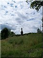 Statue of St Gabriel in the grounds of Holy Cross Church