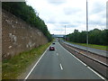 The East Lancs Road approach to junction 14 on the M61